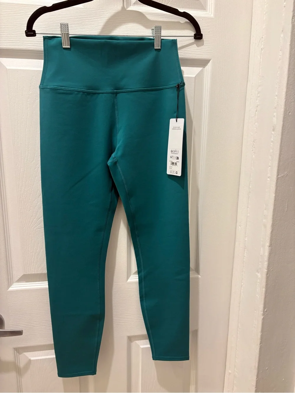 Alo Yoga 7/8 High-Waist Airbrush Leggings – Emerald Isle – Size Medium – NWT